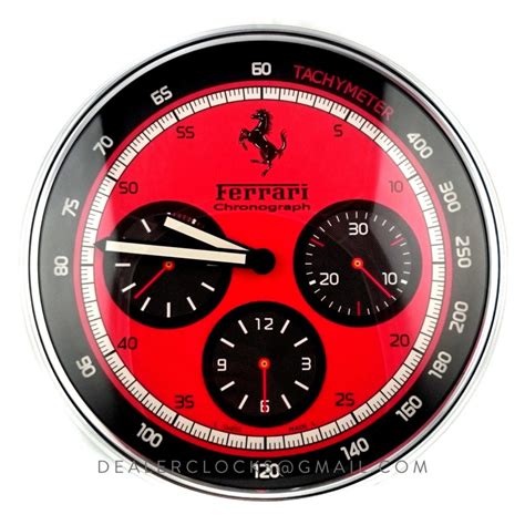 panerai ferrari wall clock